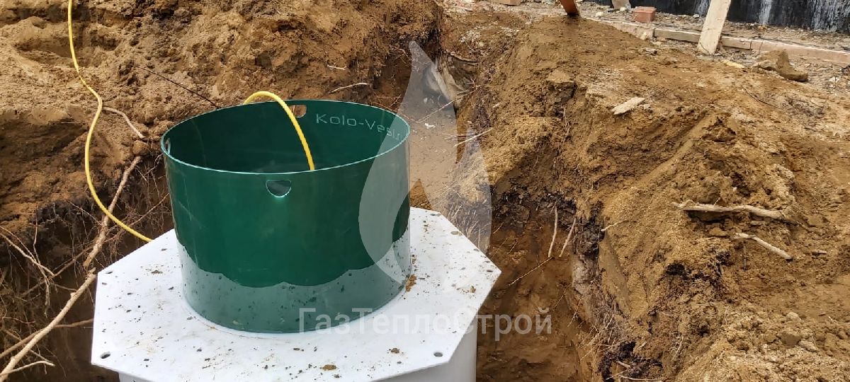 Септик Kolo Vesi 5 монтаж оборудования летом